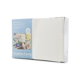 Fluorescent White Greeting Cards (Pack of 50)
