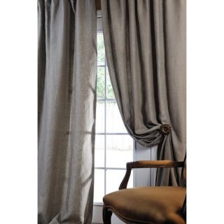 Signature Greystone Linen 120 inch Curtain Panel