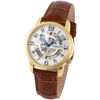 Stuhrling Original Womens Othello Goldtone Automatic Watch Today $