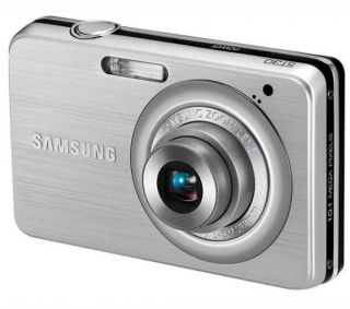 Samsung ST30 10MP Silver Digital Camera Today $116.99