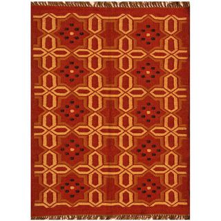 Hand woven Wool Jute Kilim Rug (5 x 8) Today $119.89 1.0 (1 reviews