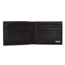 Michael Kors Mens Brown Leather Bi fold Wallet