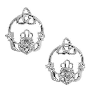 claddagh and celtic knot earrings msrp $ 117 00 today $ 43 39 off