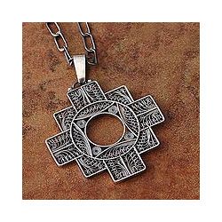 Astral Cross Filigree Necklace (Peru) Today $118.19