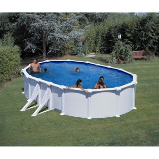 BORA BORA Piscine laquée blanche 610 x 575 x 120 c   Achat / Vente