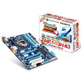 Gigabyte Z68A D3H B3   Carte mère socket LGA1155   Chipset Intel Z68