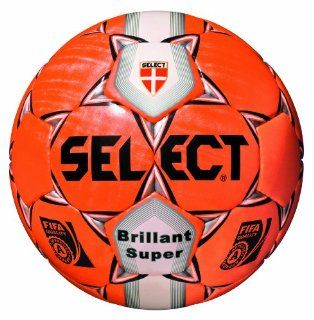 Select 01 159 6 Brilliant Super Soccer Ball   Orange