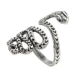 Tressa Sterling Silver Snake Wrap Ring