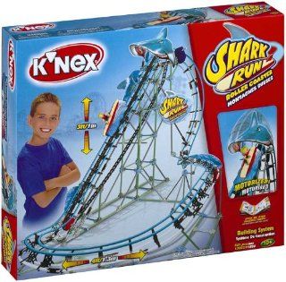 KNex Shark Run Roller Coaster   Motorized Building System