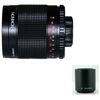 500mm/ 1000mm Mirror Lens for Sony Alpha Today $121.99