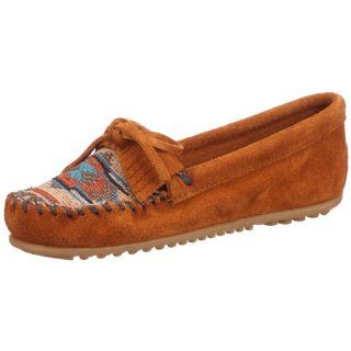 Minnetonka Womens El Paso II Suede Moc