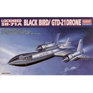 Lockheed SR71 A Black Bird / GTD 21 Drone   Lockheed SR71 A Black Bird