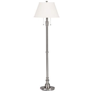 Davies 60 inch Brushed Steel Floor Lamp