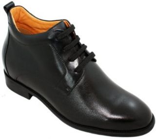 Elevator Shoes   X0603   3 Inches Taller (Black) Shoes