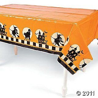  Plastic Halloween Party Table Cover 54 x 108 Toys & Games