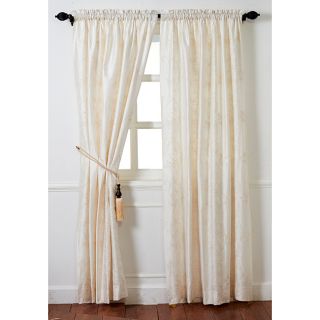 Angelina 84 inch Ivory Embroidered Silk Drapery Panel Today $159.99