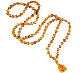 SANDALWOOD PRAYER BEADS ~ 108 Mantra Yoga Beads w