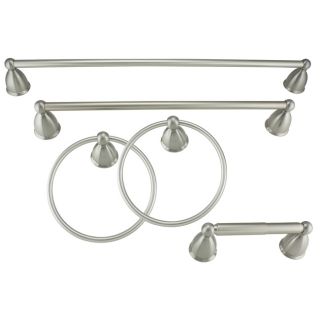 Rosemont Brushed Nickel Bath Accessory Kit Today $124.99
