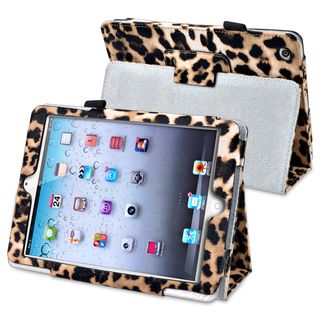 BasAcc Brown Leopard Leather Case with Stand for Apple® iPad Mini