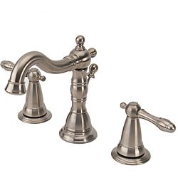 Fontaine Monarch Widespread Brushed Nickel Bathroom Faucet