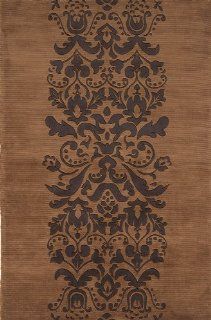 Momeni New Wave Brown Transitional 79 x 79 Round Rug