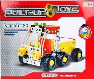 Built Up Toys Dump Truck 113 Piece Alloy Based