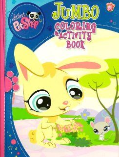 Littlest Pet Shop Jumbo Coloring & Activity Book ~ Bunny