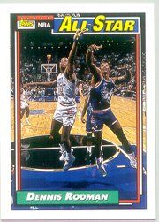 1992 93 Topps #117 Dennis Rodman All Star Sports