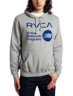 RVCA Mens Anp Pullover Fleece, Athletic Heather, XX Large