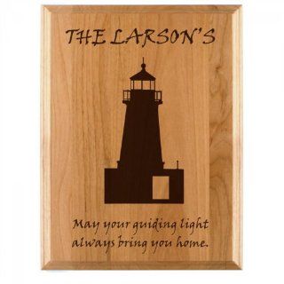 Lighthouse Engraved Plaque