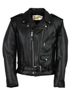 Leather Classic Perfecto Motorcycle 118 Long Sizes Black Clothing