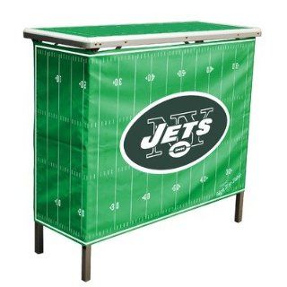 NFL New York Jets Aluminum High Top Folding Tailgate Table