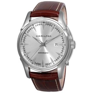 Hamilton Mens Jazzmaster Viewmatic Brown Strap Automatic Watch