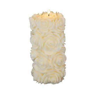 Decorative Pillar Candle 122 Hours (White)