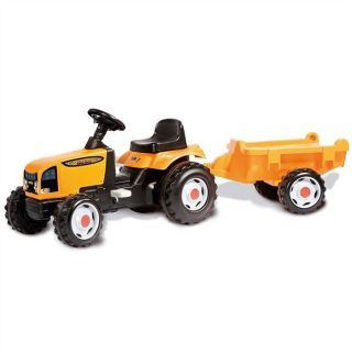 Smoby Tracteur GM à remorque orange   Achat / Vente VEHICULE ENFANT