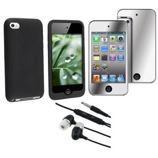 piece Case/ Mirror LCD Cover/ Headset for Apple iPod Touch 4