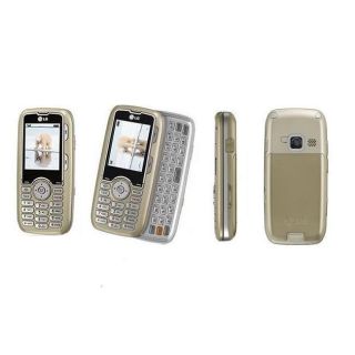 LG Rumor LX260 Champagne Cricket Cell Phone (Refurbished)