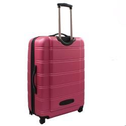 Rockland Melbourne 3 piece Expandable Hardside Spinner Luggage Set
