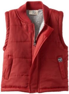 Wes and Willy Boys 2 7 Vest With Polar Fleece Lining