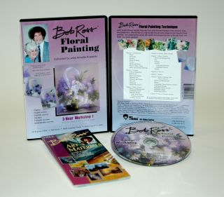 Weber Bob Ross DVD Floral Painting Workshop I Today $37.99 1.0 (1