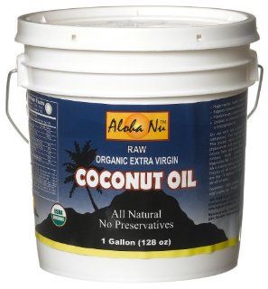 Virgin Coconut Oil, 128 Ounce Tub Grocery & Gourmet Food