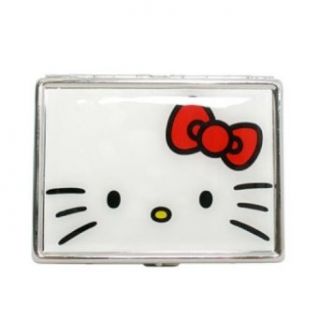 Hello Kitty Sanrio Red Bow ID Stash Business Card Holder