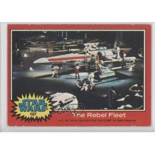 The Rebel fleet (Trading Card) 1977 Star Wars #127 