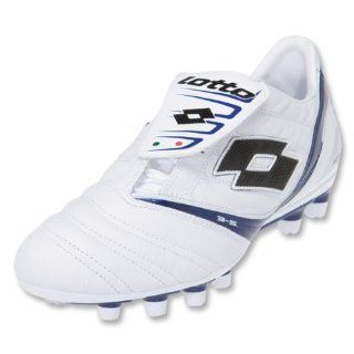  Lotto Zhero Evolution Tre Soccer Shoes (WHITE/BLACK/RED) Shoes