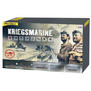 Coffret Kriegsmarine 11 Maquettes 1/400ème   Achat / Vente MODELE