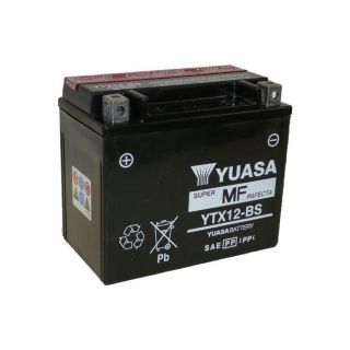 Batterie moto Yuasa YTX12BS   Achat / Vente BATTERIE VÉHICULE