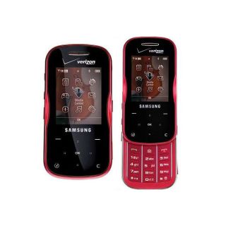 Samsung Trance Verizon Red Cell Phone (Refurbished)