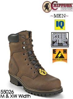 Chippewa Boots Heavy Duty Leather Lace Up 55026 Shoes