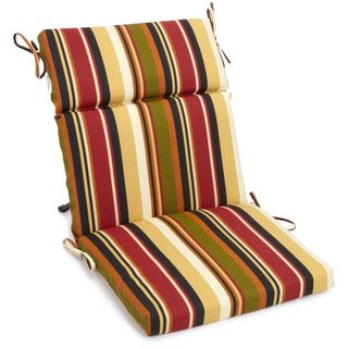 Blazing Needles Three Section Outdoor Chair Cushion