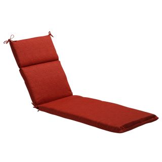 Red Outdoor Animal Print Chaise Lounge Cushion